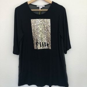 NWT BCBGeneration Black T-shirt